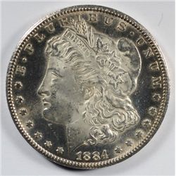 1884 CC MORGAN DOLLAR MS64 DMPL NICE