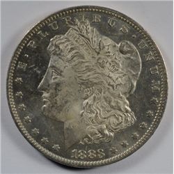 1883-O MORGAN DOLLAR MS62 DMPL