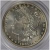 Image 2 : 1901-O MORGAN DOLLAR PCGS MS64 GREEN LABEL, LOOKS MS65 TO US!