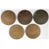 Image 2 : 5- 1865 TWO CENT PCS G/VG