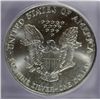 Image 3 : 1999 SILVER AMERICAN EAGLE ICG MS69
