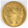 Image 2 : 1898-S $5.00 GOLD LIBERTY,  AU   ( cleaned )