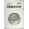 Image 1 : 1940 WALKING LIBERTY HALF DOLLAR ANACS PROOF 64 LOOKS MUCH BETTER THAN 64