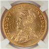 Image 2 : 1914 CANADIAN $10.00 GOLD PIECE, NGC MS-63 RARE
