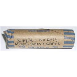 Roll of Buffalo Nickels  40 total  *mixed dates & grades*