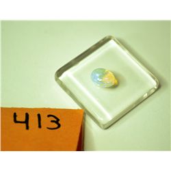 Australian Opal Cabochon Cut  .55 ct  Very Nice!