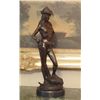Image 2 : Handsome Bronze Sculpture David and Goliath