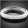 Image 1 : Classic Style Crystal Bangle Bracelet