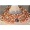 Image 2 : Akoya Pink Pearl Double-Strand Necklace