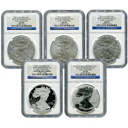 Certified 2011 American Eagle 25th Anniversary 5 pc