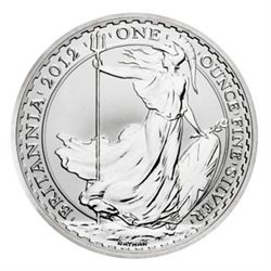 Uncirculated Silver Britannia 1 oz 2012