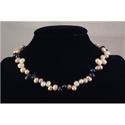 MULTI-COLOR FRESHWATER PEARL 264.54CTW NECKLACE