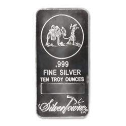 Silver Bars: Ramdom Manufacturer 10 oz Bar .999