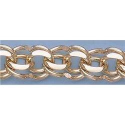 Pure Gold 7.25" 14k Gold-Yellow 11.6mm Charm Bracelets