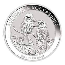 Australian Kookaburra 1 oz Silver 2013