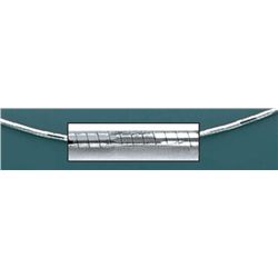 OMEGA NECKLACES 1.2mm 17in. 6 grs 14kt W Gold