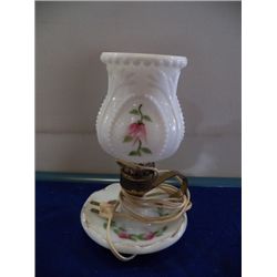 Milk Glass Lamp