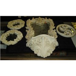 4 Piece Mirror wall set.