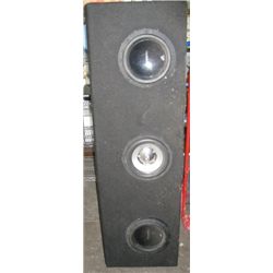 Box Speakers W/(3) Massive Brand