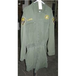 Calif. Dept Corrections Jump Suit, 46L.