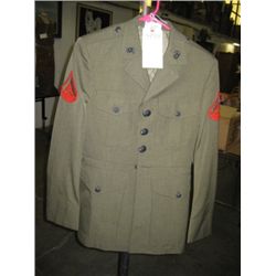 USMC UNI Jacket, Small Regular.