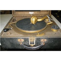 Victrola in Black Case,