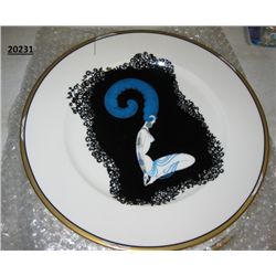 2 Mikasa Naked Numbered Plates by Erte