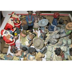 Box Lot Colored Figures,