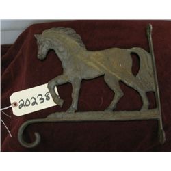 Vintage Metal Horse Plant Holder.