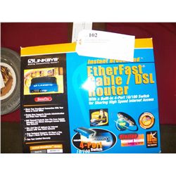 Linskys EtherFast Cable/DSL Router,