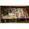 Image 2 : Black Storage Trunk Full Of Misc. Comic Books,