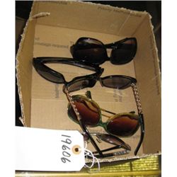 6 Misc. Name Brand Sunglasses.