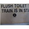 Image 2 : Railroad Toilet Sign