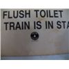 Image 2 : Railroad Toilet Sign