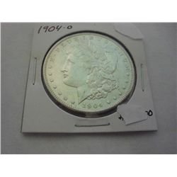 1904-O BU  MORGAN SILVER DOLLAR