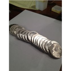 ROLL OF 20 BU 1884-0 MORGAN DOLLARS MS-63 AND ABOVE