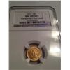 Image 1 : 1874 $1 GOLD PRINCESS NGC BU DETAILS