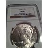 Image 1 : 1934-D PEACE DOLLAR NGC MS-63