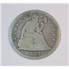 Image 1 : 1871 SEATED DOLLAR VG
