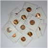 Image 1 : LINCOLN CENT LOT: ( 2 ) 20% OFF CENTER,  ( 3 ) 6-SD, 61-D, & 12 PROOF