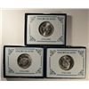 Image 2 : ( 10 ) 1982 WASHINGTON 90% SILVER HALF DOLLARS, ( 5 ) PROOF& ( 5 )  UNCIRCULATED