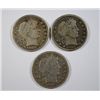 Image 1 : 3-DIFFERENT BARBER QUARTERS (00,03-O,06-D) VG-FINE