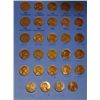 Image 4 : ( 5 ) 1941 THRU THE70'S FULL SETS OF CIRCULATED LINCOLN CENTS, & 1 MISSING 4 COI