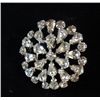 Image 1 : Signed Vintage Garne Rhinestone Brooch