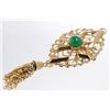 Image 1 : Vintage Sara Coventry Brooch/Pin with Green Stone, Excellent Mint condition.