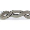 Image 2 : Vintage Signed L.Blake Silver Native American Bracelet. Excellent Condition.