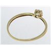 Image 3 : Estate 10K Diamond Ring, Diamond is Round with an estimated weight of
