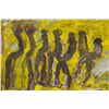 Image 2 : Purvis Young, Figures scene, oil on Formica. [< 5 (lbs), 20 (in), 36 (in)]