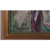 Image 2 : W.K. Popielarczyk (1925-1987) Signed, 1978. Framed oil on board. Portrait of a man with mustache. [<