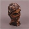 Image 1 : 18th Century Santos Figure Head 1.2 (oz),3 (in),1.75 (in),2 (in)].  This is a head fragment of an ea